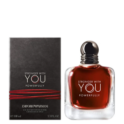 عطر سترونجر ويذ يو باورفولي جورجيو أرماني الرجالي أو دو بارفيوم 100 مل  Stronger With You Powerfully Giorgio Armani Eau de Parfum